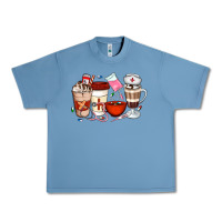 Pebble Blue Nurse Coffee Cups Urban Heavy Tee - Artiststas