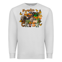 Dove Grey pumpkin crush truck Premium Sweatshirt - LillyAllenDesigns