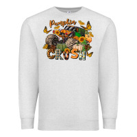 Oatmeal Heather pumpkin crush truck Premium Sweatshirt - LillyAllenDesigns