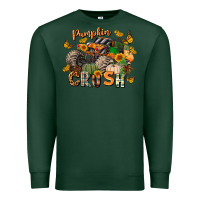 Sports Green pumpkin crush truck Premium Sweatshirt - LillyAllenDesigns