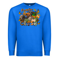 True Royal pumpkin crush truck Premium Sweatshirt - LillyAllenDesigns