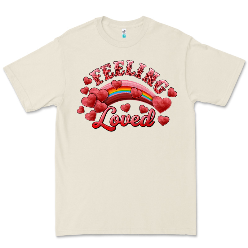 Feeling Loved Valentine's Day Premium Tee by RanaPortraitStore | Teevron