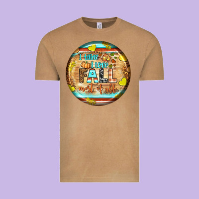 I Think I Love Fall Most Of All Vintage Tee Designed By Bundleandbundleshop