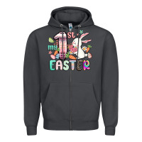 Smoke my first easter Zipper Hoodie - MaliasSmallBusiness