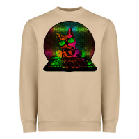 Mushroom HOUSE CAT (Rainbow DJ Kitty) Heavyweight Sweatshirt - Bettercallsaul