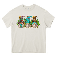 Cream cactus gnomes Heavy Core Tee - Zillion Design Studio
