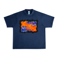 Navy halloween bat background Urban Heavy Tee - BundleAndBundleShop