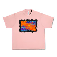 Salmon halloween bat background Urban Heavy Tee - BundleAndBundleShop