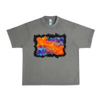 Tornado halloween bat background Urban Heavy Tee - BundleAndBundleShop