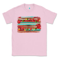 Bubblegum Pink christmas background Classic Tee - AdoDesignShop