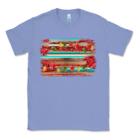 Colony Blue christmas background Classic Tee - AdoDesignShop