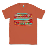 Copper christmas background Classic Tee - AdoDesignShop