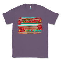 Lavender christmas background Classic Tee - AdoDesignShop