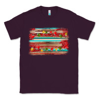 Plum christmas background Classic Tee - AdoDesignShop