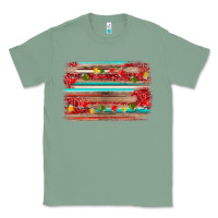 Sage christmas background Classic Tee - AdoDesignShop