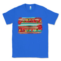 True Royal christmas background Classic Tee - AdoDesignShop