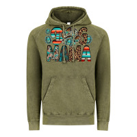 Vintage Olive dog mama Vintage Hoodie - RacoonDesign