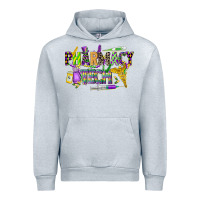 Heather Grey mardi gras pharmacy tech Urban Hoodie - CowGirlArtShop