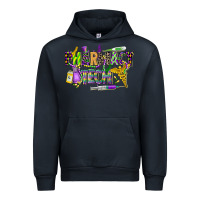 Navy mardi gras pharmacy tech Urban Hoodie - CowGirlArtShop