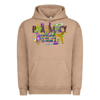 Pigment Burro mardi gras pharmacy tech Urban Hoodie - CowGirlArtShop