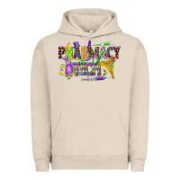 Pigment French Oak mardi gras pharmacy tech Urban Hoodie - CowGirlArtShop
