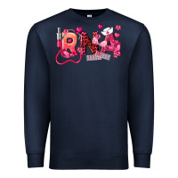 Navy rna breast cancer registered nurse assistant Premium Sweatshirt - LillyAllenDesigns