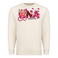 Sandshell rna breast cancer registered nurse assistant Premium Sweatshirt - LillyAllenDesigns