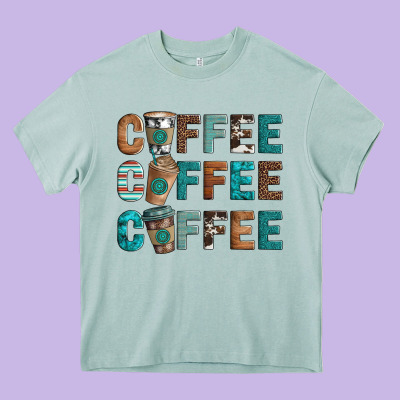 Coffee Heavy Core Tee Designed By Artiststas