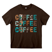 Chocolate Brown coffee Heavy Core Tee - Artiststas