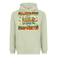 Matcha hello pumpkin season tumbler Heavyweight Hoodie - BundleAndBundleShop