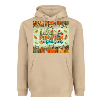 Mushroom hello pumpkin season tumbler Heavyweight Hoodie - BundleAndBundleShop