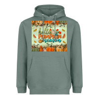 Sage hello pumpkin season tumbler Heavyweight Hoodie - BundleAndBundleShop