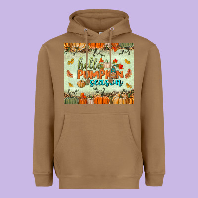 Hello Pumpkin Season Tumbler Heavyweight Hoodie Designed By Bundleandbundleshop