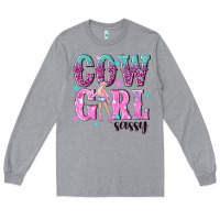 Cowgirl Sassy With Pink Cowgirl Long Sleeve Tee | Teevron