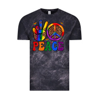 Cloud Black peace Vintage Tee - JahusDesignShop