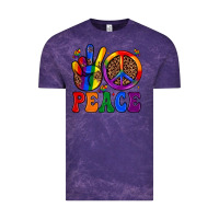 Cloud Purple peace Vintage Tee - JahusDesignShop
