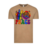 Vintage Coffee peace Vintage Tee - JahusDesignShop