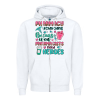 White pharmacy technicians Zipper Hoodie - MaliasSmallBusiness