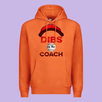Dibs On The Coach Baseball Premium Hoodie Designed By Bettercallsaul