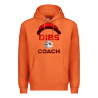 Carrot Dibs On The Coach Baseball Premium Hoodie - Bettercallsaul