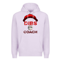 Lilac Dibs On The Coach Baseball Premium Hoodie - Bettercallsaul