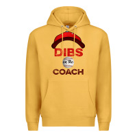 Mustard Dibs On The Coach Baseball Premium Hoodie - Bettercallsaul