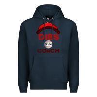 Navy Dibs On The Coach Baseball Premium Hoodie - Bettercallsaul