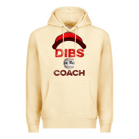 Pina Colada Dibs On The Coach Baseball Premium Hoodie - Bettercallsaul