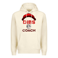 Sandshell Dibs On The Coach Baseball Premium Hoodie - Bettercallsaul