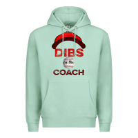 Seafoam Dibs On The Coach Baseball Premium Hoodie - Bettercallsaul