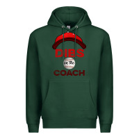 Sports Green Dibs On The Coach Baseball Premium Hoodie - Bettercallsaul