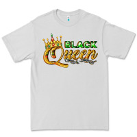 Dove Grey black queen Premium Tee - texasbilliewilder
