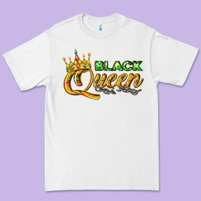 Premium Tee black queen