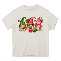 Cream watermelon gnomes Heavy Core Tee - Zillion Design Studio